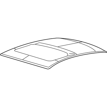 Mercury 7E5Z-5450202-A Panel Assembly - Roof
