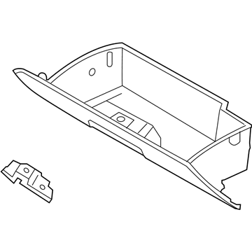 Ford Taurus Glove Box - 8F9Z-74060T10-AD