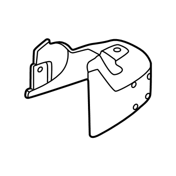 Ford MB3Z-9K014-A Deflector - Stone