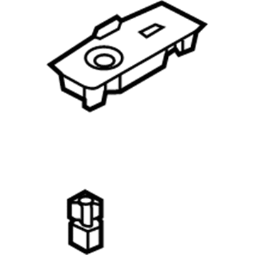 Ford CV6Z-19C149-A Auxiliary Jack CV6Z-19C149-A Ford Auxiliary Jack Illustration 1 of 1