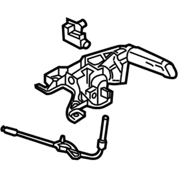 Ford BV6Z-2780-HB Parking Brake Handle BV6Z-2780-HB Ford Parking Brake Handle Illustration 1 of 1