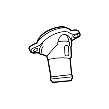 Ford BR3Z-8592-Q Connection Water Outlet
