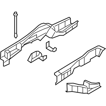 Ford 8L8Z-7810008-A Member - Side Floor