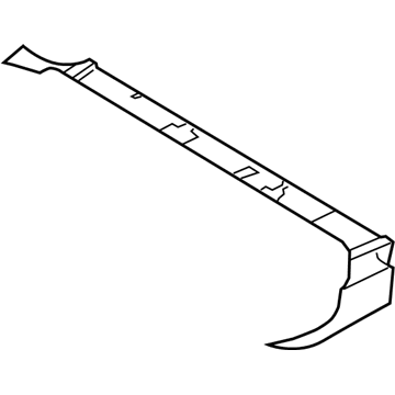 Ford 6H6Z-54600A88-A Seat Cushion Pad, Rear 6H6Z-54600A88-A Ford Seat Cushion Pad, Rear Illustration 1 of 1