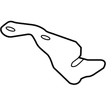 Ford DA8Z-5A204-A Bracket - Exhaust Pipe Mounting