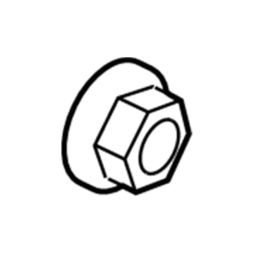 Ford -W709174-S443 Nut - Hex.