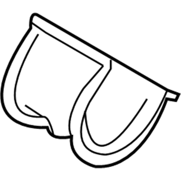 Ford 2T1Z-5B484-A Clamp - Rubber Bush