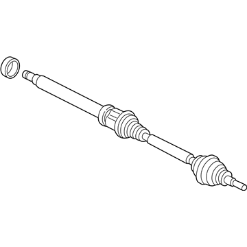 Ford CV1Z-3B436-A Shaft - Front Axle
