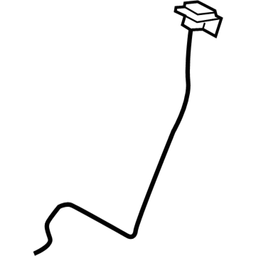 7L1Z-7862418-AE Ford Release Handle, Camel, Center Illustration 1 of 1