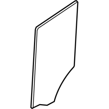 Ford CK4Z-6121410-A Glass - Door Drop