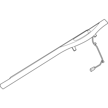 Lincoln Nautilus Exterior Door Handle - R2TZ-5826604-AA