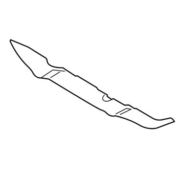 HL3Z-16072-A Ford Rear Insulator, Front Driver Side Illustration 1 of 1