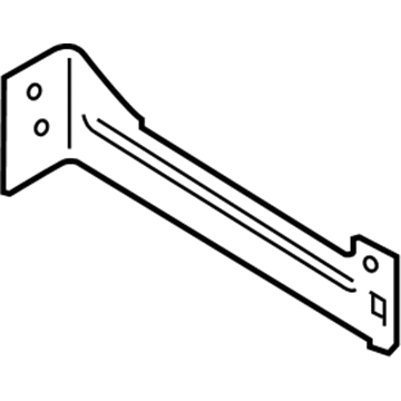 FL3Z-16A142-A Ford Lower Brace, Passenger Side Illustration 1 of 1