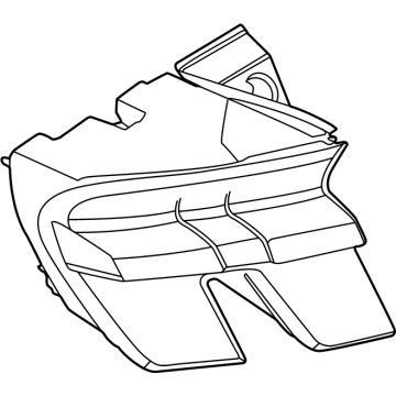 Ford LJ8Z-13404-F Lamp Assembly - Rear, Stop And Flasher