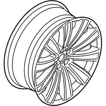 Ford LB5Z-1007-C Wheel Assembly