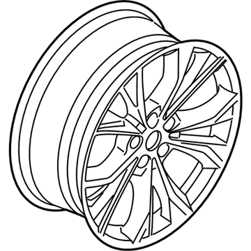 Ford LB5Z-1007-B Wheel Assembly