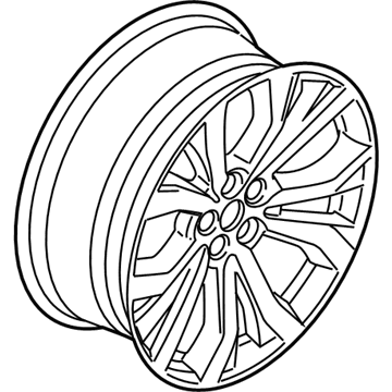 Ford LB5Z-1007-D Wheel Assembly
