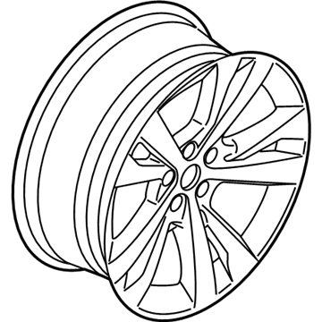 Ford LB5Z-1007-E Wheel Assembly