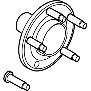 Mercury 6L8Z-1109-BA Hub Assembly - Wheel