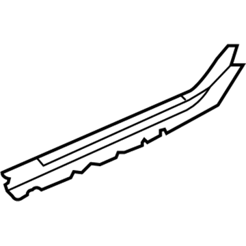 Ford F2UZ-1525016-A Track Assembly - Sliding Door Lower