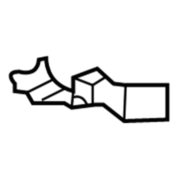 Ford F2UZ-1526800-A Hinge Assembly