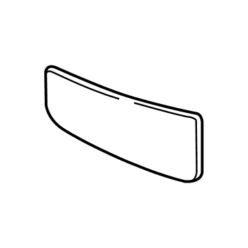 Ford FL3Z-17K707-K Glass Assembly - Rear View Outer Mirror