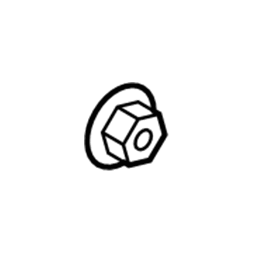 Ford -W520200-S437 Nut - Flanged