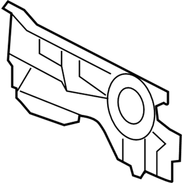 Lincoln CT4Z-7801588-A Insulator - Dash Panel