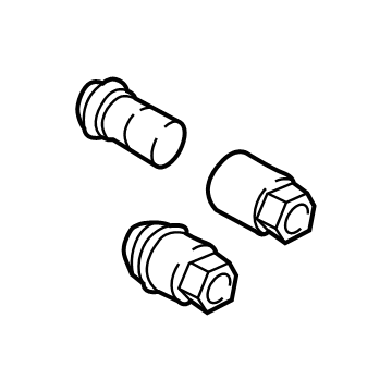 Ford EK4Z-1A043-A Nut - Wheel