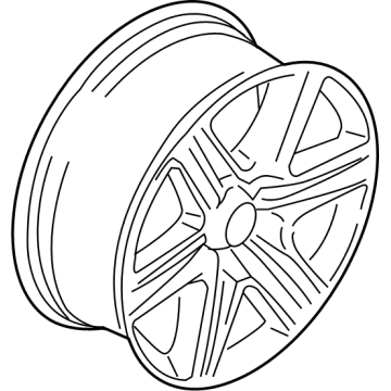 Ford NL1Z-1007-F Wheel Assembly