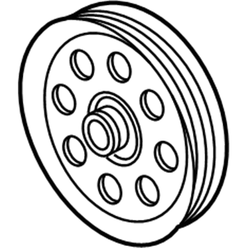 Ford BC3Z-3A733-A Pulley - Power Steering