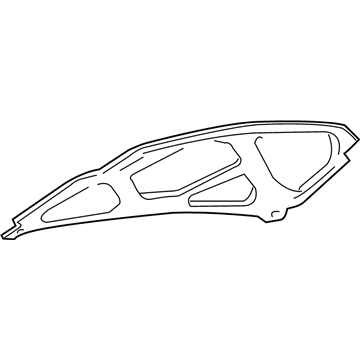Lincoln 3L7Z-16738-AA Insulator - Hood
