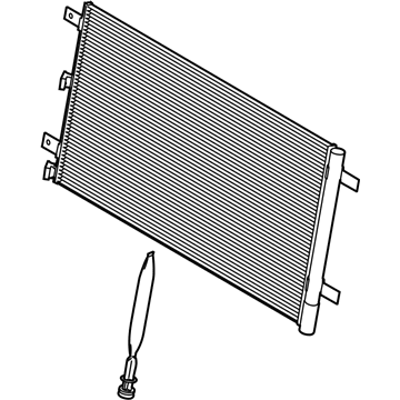Ford HL3Z-19712-C Condenser Assembly