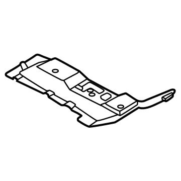 Ford MB3Z-5810673-C Front Rail