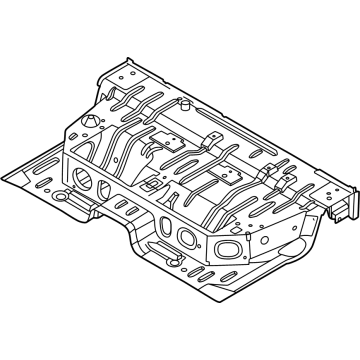 Ford MB3Z-2610020-C Rear Floor Pan
