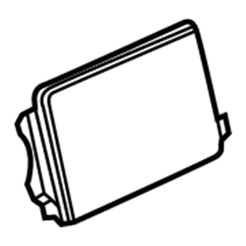 Ford 8C3Z-2504371-AA Cover - Radio Opening