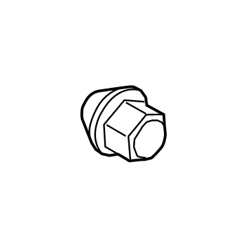 Ford ACPZ-1012-H Nut - Wheel
