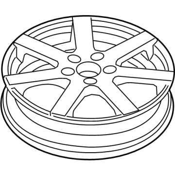 Ford LJ6Z-1007-F Wheel Assembly