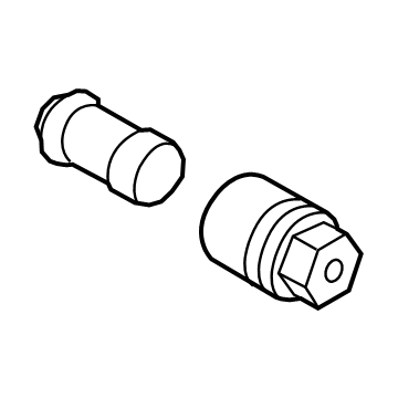 Ford DM5Z-1A043-A Nut - Wheel