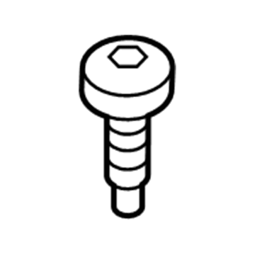 Ford -W504775-S437M Screw