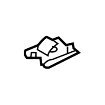 Ford -W704277-S439 Nut - Spring