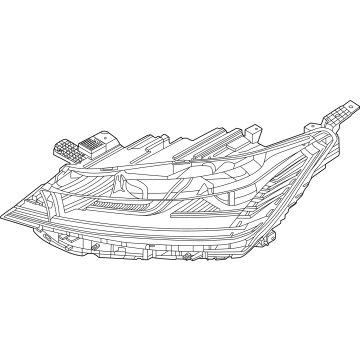 Lincoln R2TZ-13008-L Headlamp Assembly