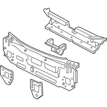 Ford YS4Z-6140320-BA Panel Assembly - Back - Lower