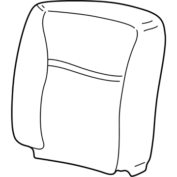 Lincoln 3W1Z-5464417-BBA Cover Assembly - Seat Back