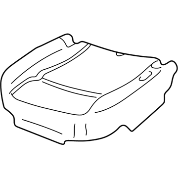 Lincoln 5W1Z-54632A23-BA Pad - Seat Cushion