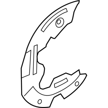 Ford KB3Z-2K005-A Shield - Splash