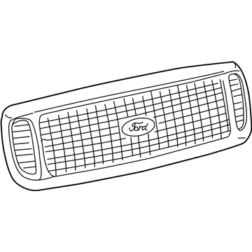 Ford 1C7Z-8200-AAA Grille Assembly - Radiator