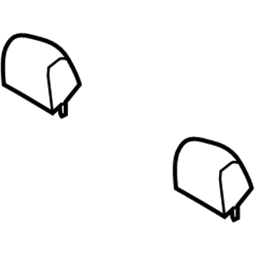 Lincoln AA5Z-54611A08-A Pad - Headrest