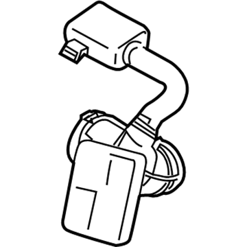 Mercury AL8Z-9B659-A Hose - Air