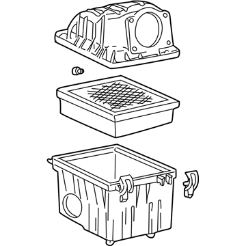 Ford YL2Z-9600-A Cleaner Assembly - Air